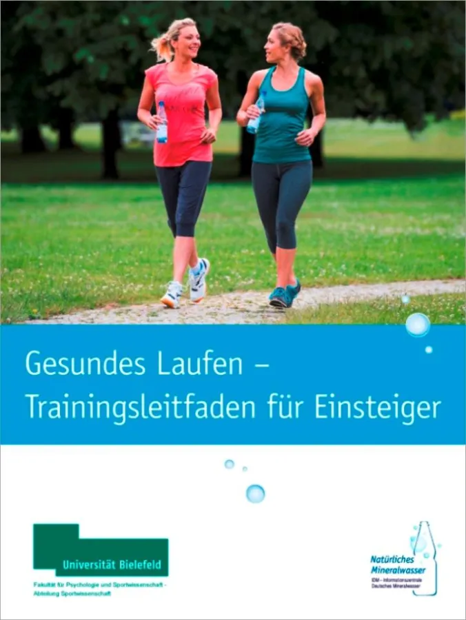 Das kostenfreie E-Book bietet ein Trainingskonzept für den Einstieg ins gesunde Ausdauerlaufen.