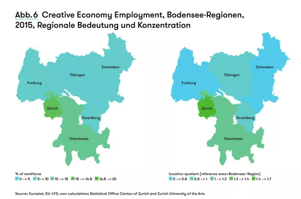 Erster Kreativwirtschaftsbericht Bodensee: Jeder Zehnte arbeitet in Kreativberufen Bild: Erster Kreativwirtschaftsbericht Bodensee: Jeder Zehnte arbeitet in Kreativberufen