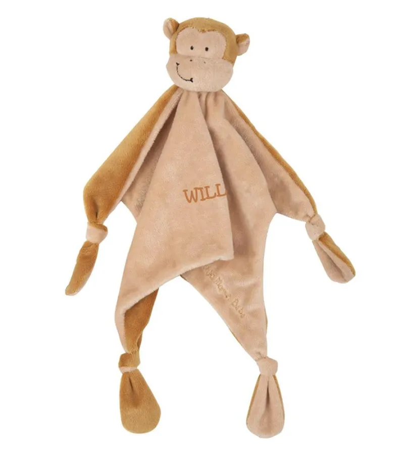 Affenstarkes Schmusetuch mit Namen