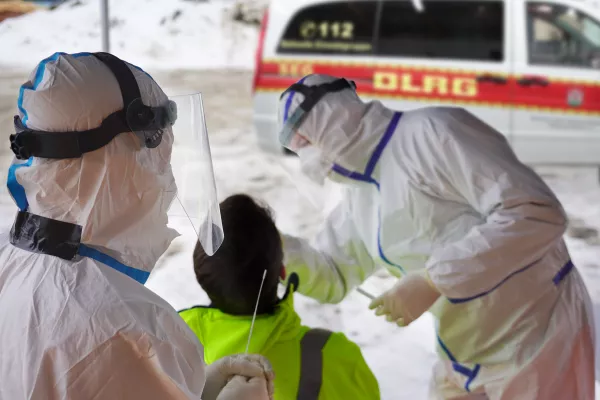 Bild: DLRG Büren im Corona-Einsatz