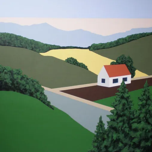 Surreale Landschaftskonstruktionen als räumliche Illusion Bild: Surreale Landschaftskonstruktionen als räumliche Illusion