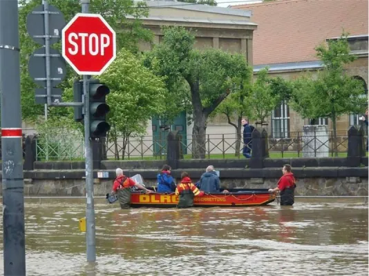 Bild: Hochwasser in Dresden und Umgebung
