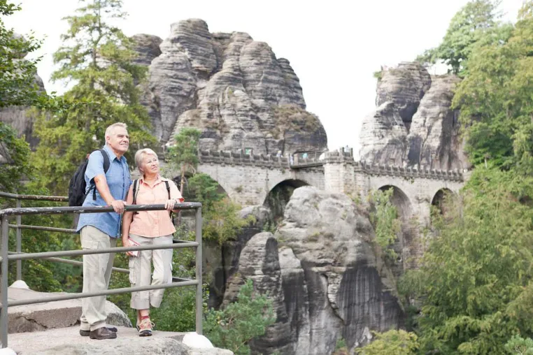 Bild: Sächsische Schweiz wirbt in Paderborn für Deutschen Wandertag