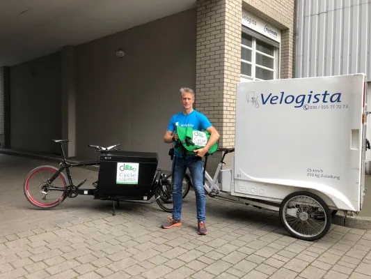 Berliner Fahrradlogistiker bündeln Kapazitäten durch Zusammenschluss Bild: Berliner Fahrradlogistiker bündeln Kapazitäten durch Zusammenschluss