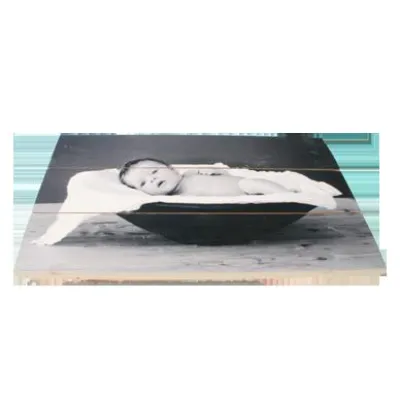 Bild: Neuheit im Bereich der Wandgestaltung: Ein Foto auf Holz