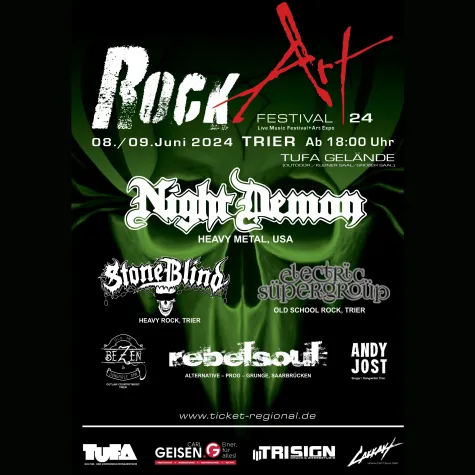 Rock Art Festival 24: Internationales Line Up in Trier Bild: Rock Art Festival 24: Internationales Line Up in Trier