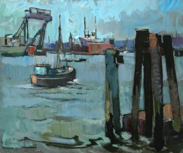 Im Hamburger Hafen. galerie carstensen zeigt historische und aktuelle Bilder vom Leben und Arbeiten im Hafen Bild: Im Hamburger Hafen. galerie carstensen zeigt historische und aktuelle Bilder vom Leben und Arbeiten im Hafen