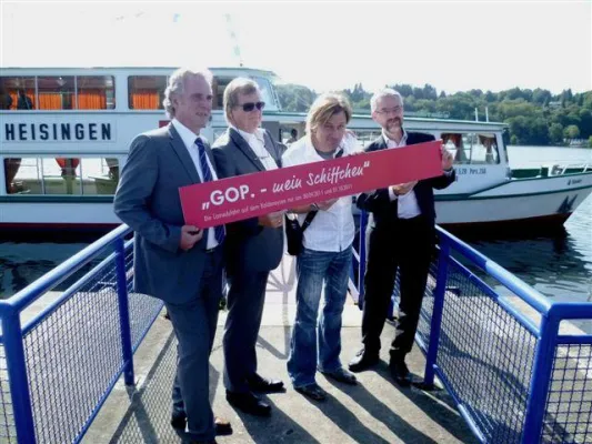 Saison-Abschlussfahrt der Weißen Flotte Leinen los für Kooperationsprojekt GOP.mein Schiffchen Bild: Saison-Abschlussfahrt der Weißen Flotte Leinen los für Kooperationsprojekt GOP.mein Schiffchen