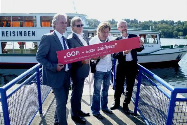 Bild: Saison-Abschlussfahrt der Weißen Flotte Leinen los für Kooperationsprojekt GOP.mein Schiffchen