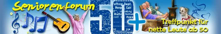 Bild: Seniorenforum50plus, der Internet-Treffpunkt für nette Leute ab 50