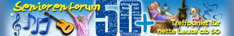 Bild: Seniorenforum50plus, der Internet-Treffpunkt für nette Leute ab 50