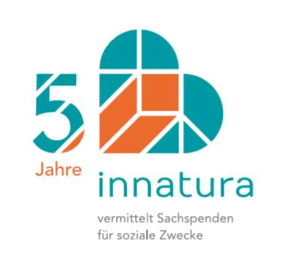 Die Sachspendenvermittlung innatura wird 5 Jahre alt