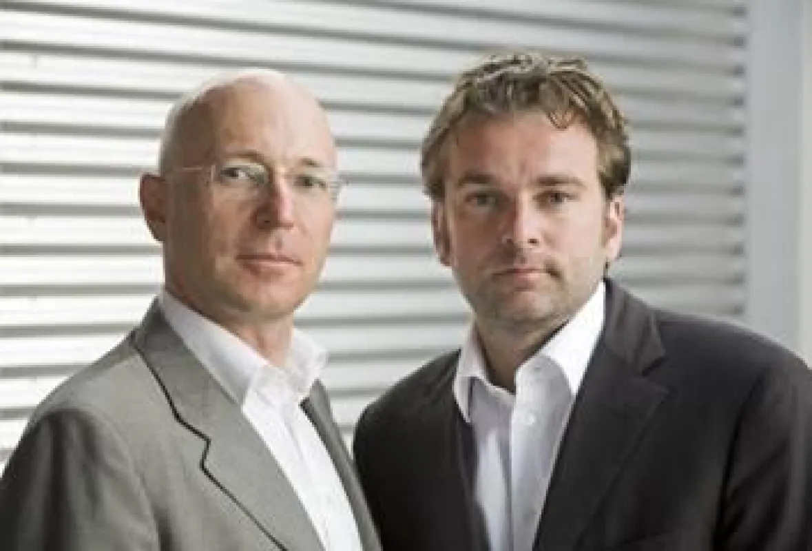 Die Köpfe hinter wishdom.com: Ulli Sauerwein (li.) und Christoph Klingler
