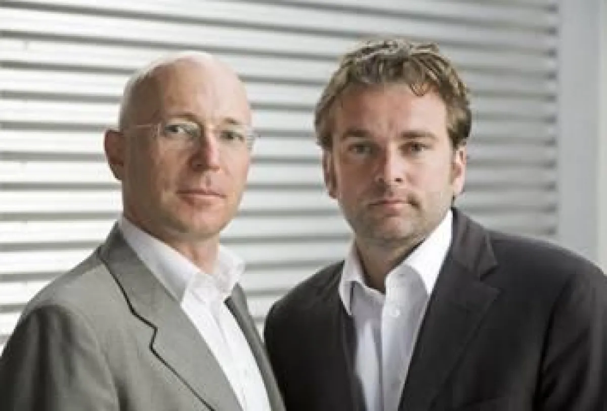 Die Köpfe hinter wishdom.com: Ulli Sauerwein (li.) und Christoph Klingler