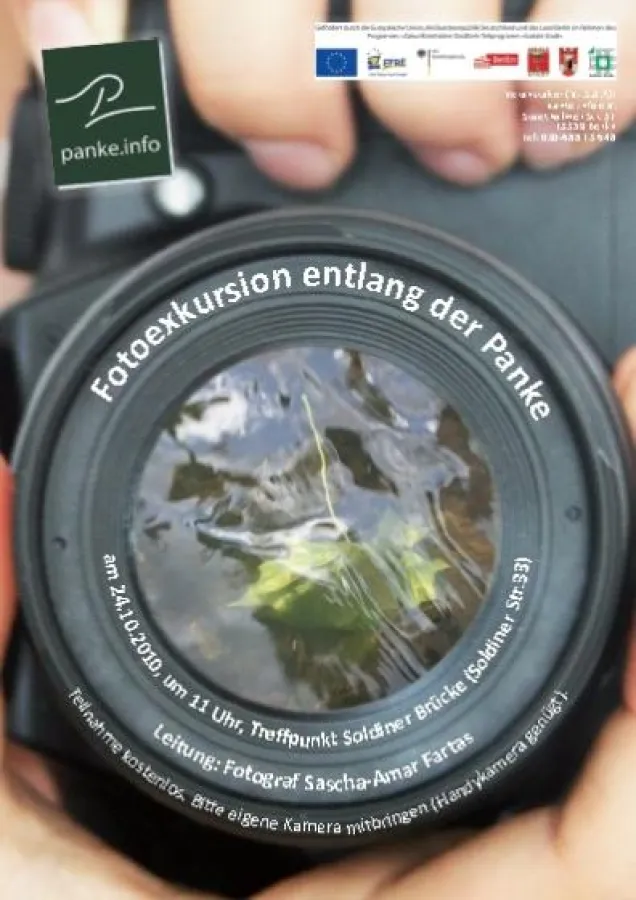 Flyer für die Fotoexkursion