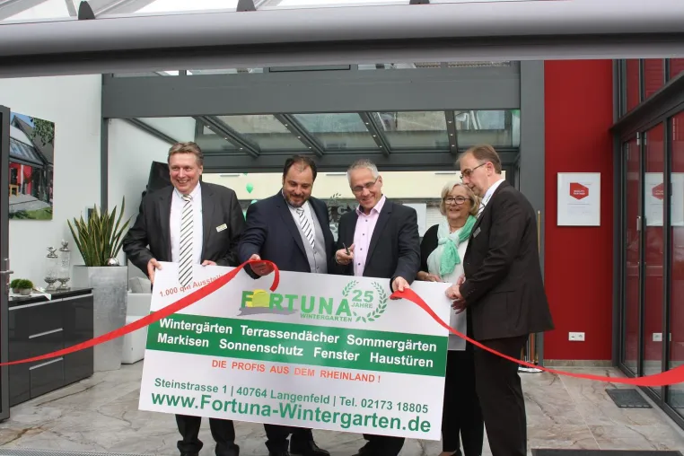 Bild: Marktführer für Wintergärten im Rheinland wurde-25- Fortuna Wintergarten feierte Jubiläum