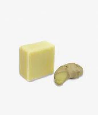 Bild: Festes Ingwer Shampoo von Levia: Reinigt und pflegt das Haar, schont die Umwelt