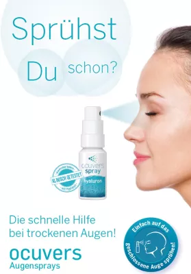 Einfach.Sauber.Sicher: ocuvers Augensprays bieten eine hygienische Anwendung in der Corona-Krise Bild: Einfach.Sauber.Sicher: ocuvers Augensprays bieten eine hygienische Anwendung in der Corona-Krise