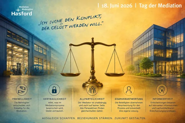 Bild: Tag der Mediation am 18. Juni – Wirtschaftsmediation frühzeitig einsetzen?
