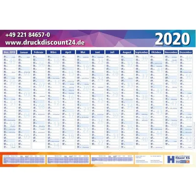 Bild: Jetzt bereits Kalender fürs Jahr 2020 drucken lassen