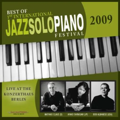 Bild: "Best of 1st International Jazz Solo Piano Festival 2009" CD Veröffentlichung