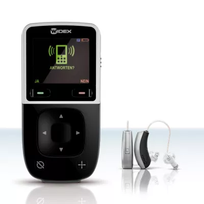 IFA 2011: Das Zubehörprogramm Widex TV-Dex und Mobile-Dex für mobile Kommunikation mit Hörgeräten Bild: IFA 2011: Das Zubehörprogramm Widex TV-Dex und Mobile-Dex für mobile Kommunikation mit Hörgeräten