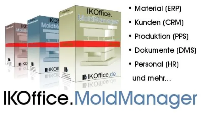 Bild: Planung und Organisation im Werkzeug- und Formenbau mit dem IKOffice MoldManager
