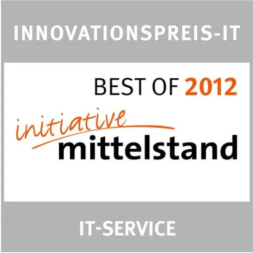 Bild: INNOVATIONSPREIS-IT der Initiative Mittelstand: matrix CMDB-Beratung zählt zu den „Best of 2012“