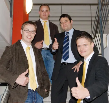 Bild: Prinz von Hohenzollern investiert in fipart - Wertvolle Unterstützung für die jungen Unternehmer