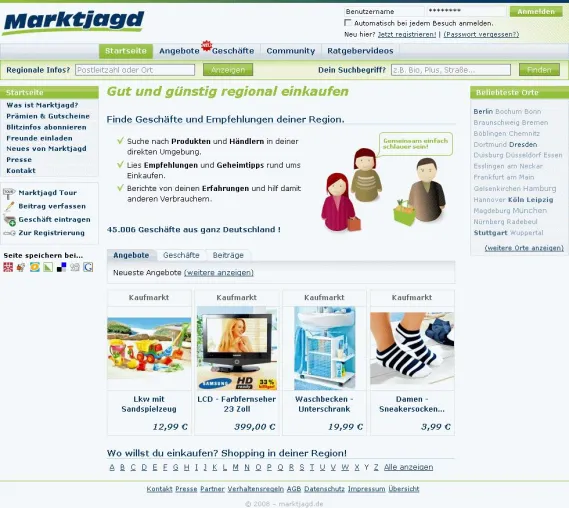 Bild: Nie mehr ein Schnäppchen im Supermarkt verpassen - Marktjagd perfektioniert das Shopping in der Nachbarschaft