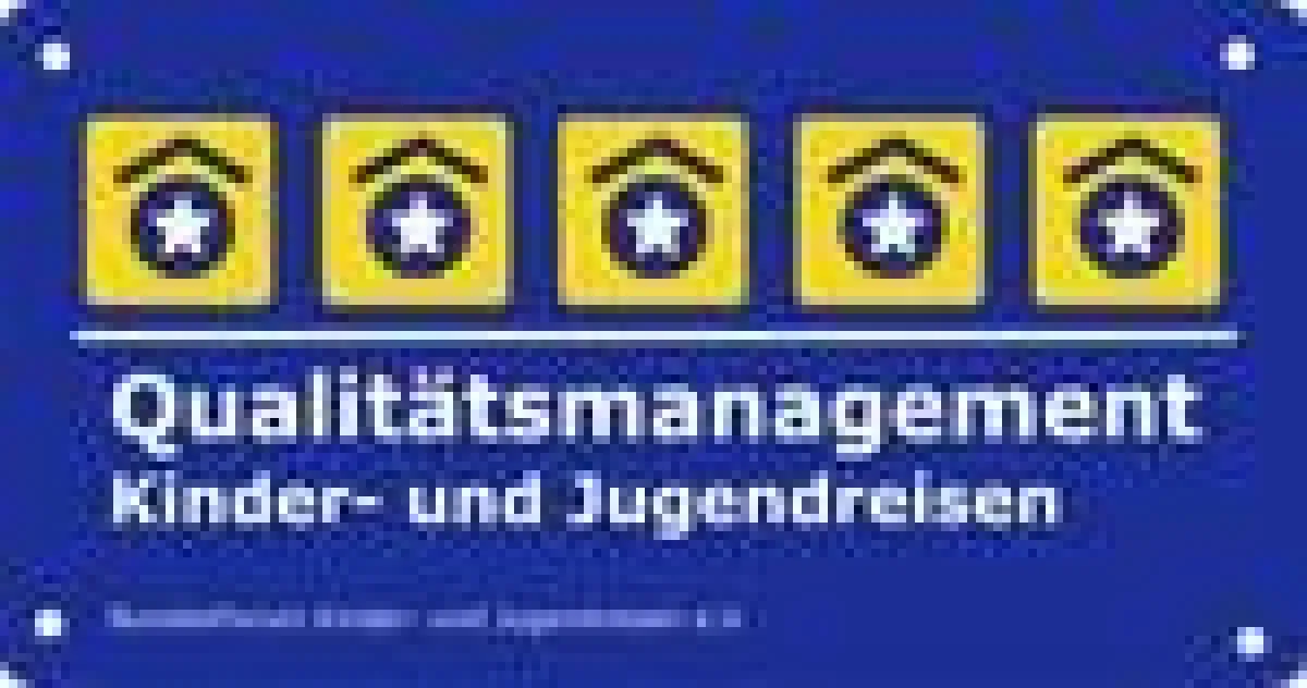 QMJ steht für Qualitätsmanagement Kinder- und Jugendreisen