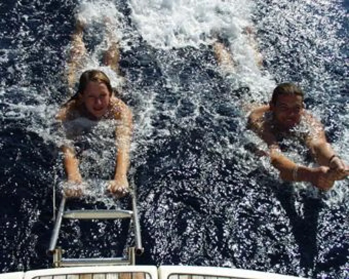 Jede Menge Spaß an Bord