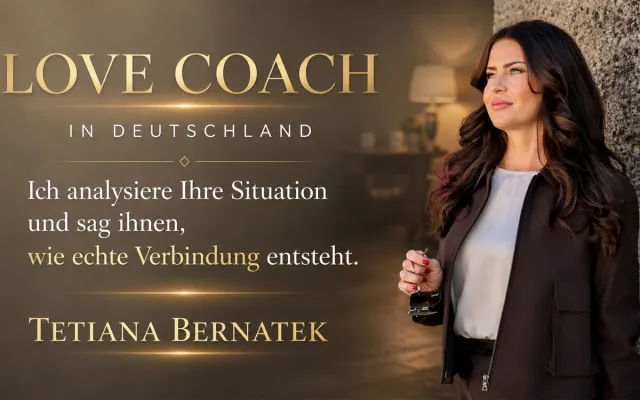 Bild: Love Coach Tetiana Bernatek – Persönliche Begleitung und exklusives Lovecoaching für Männer