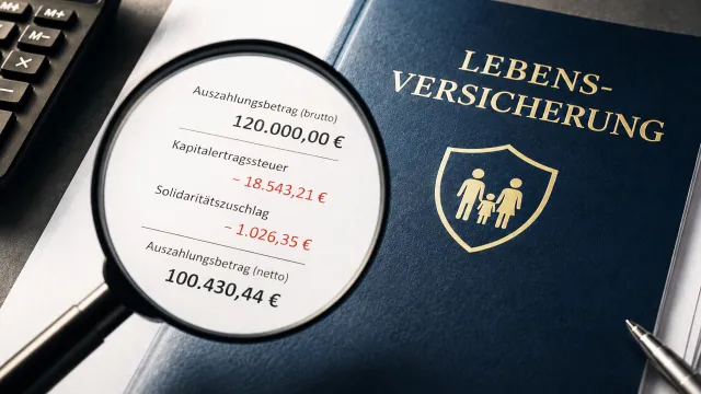 Bild: Lebensversicherungen: Unklare Steuerberechnungen können Auszahlungen beeinflussen