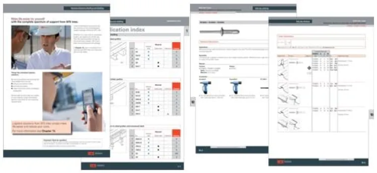 Kataloganalyse und Katalogkonzeption für SFS intec Bild: Kataloganalyse und Katalogkonzeption für SFS intec