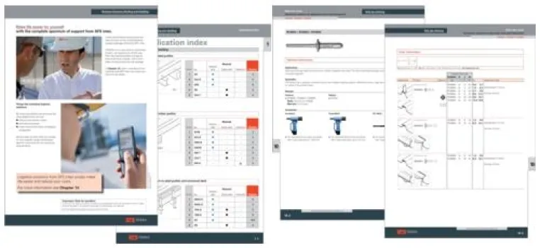 Bild: Kataloganalyse und Katalogkonzeption für SFS intec