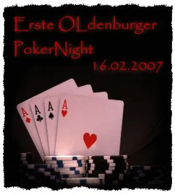Bild: Buchautor Eloy Beihofer (PokerPapst) veranstatet   1. Oldenburger Poker-Night