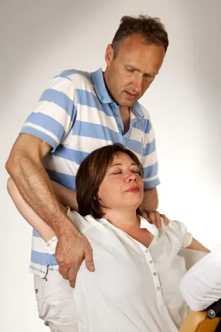 Bild: Kostenlose Mobilmassage für Blutspender bei der HanseLife 2012