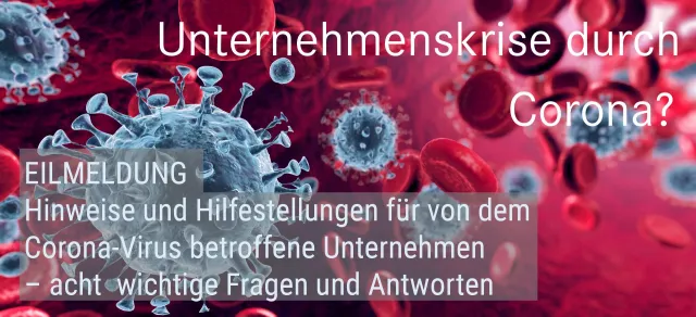 Bild: Unternehmenssicherung in der Corona-Krise - 8 wichtige Fragen und Antworten von Buchalik Brömmekamp