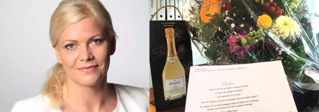 10 Jahre Einsatz für OTTO STÖBEN – Jana Löschner Bild: 10 Jahre Einsatz für OTTO STÖBEN – Jana Löschner