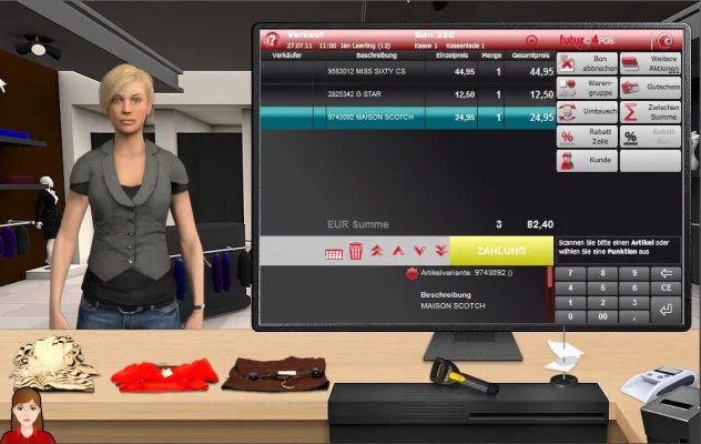 Bild: Futura Kassensystem Futura4POS mit neuartiger eLearning Onlineschulung