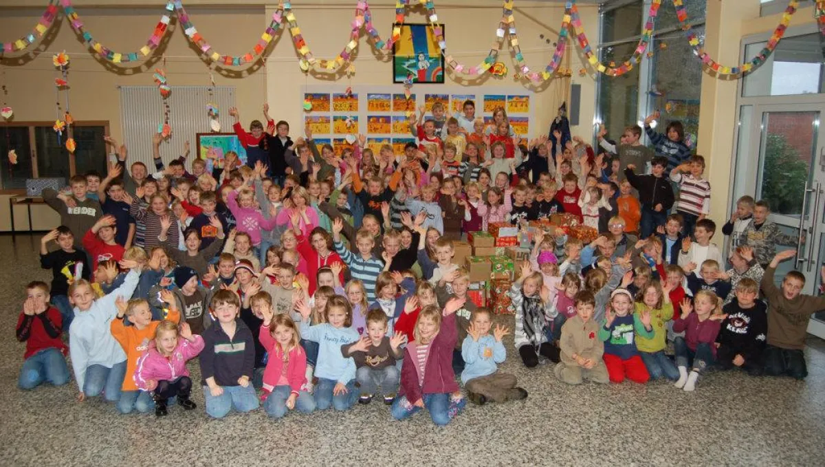 Kinder der Grundschule Erichshof in Bremen