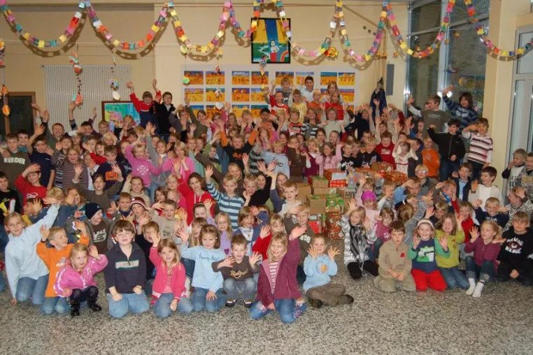 Bild: Weihnachten im Schuhkarton