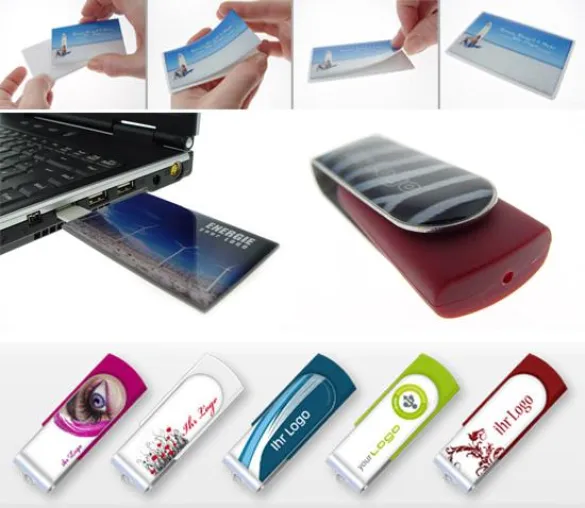 Bild: Doming für USB-Sticks - emotionales Outfit für clevere Werbeartikel