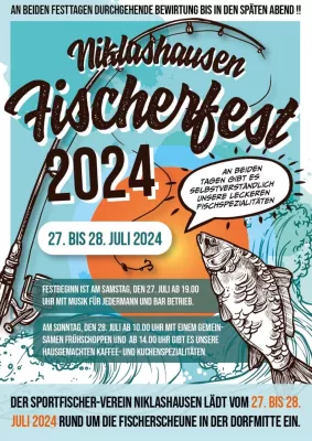 Bild: Traditionelles Fischerfest in Werbach-Niklashausen: Genuss und Unterhaltung pur