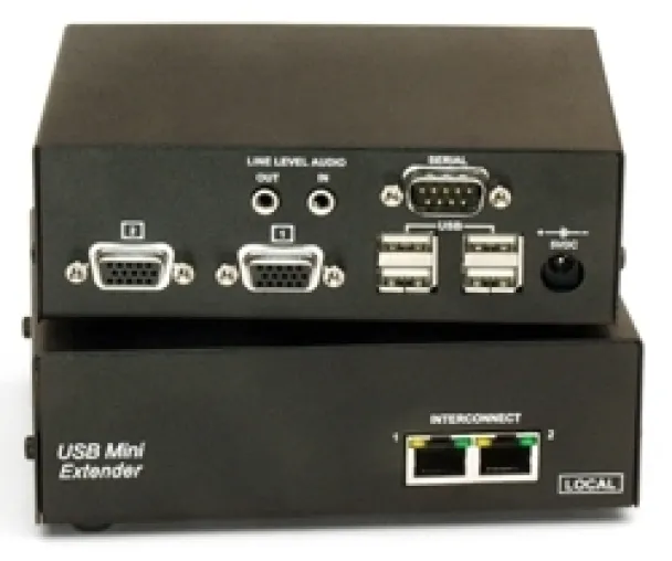 LEUNIG: KVM-Extender LEVUE jetzt mit USB-Schnittstelle Bild: LEUNIG: KVM-Extender LEVUE jetzt mit USB-Schnittstelle