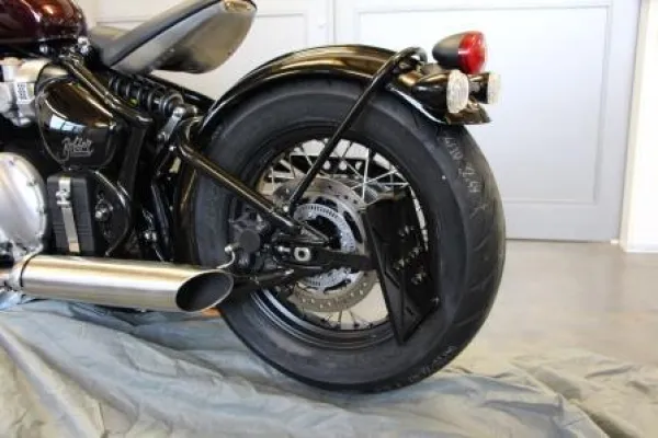 Bild: Gestylte Kehrseite - jetzt für Triumph Bonneville Bobber 2017-