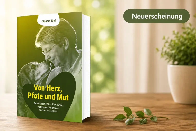 Neues Buch von Claudia Eret erzählt wahre Geschichten über Mut, Tiere und das Leben Bild: Neues Buch von Claudia Eret erzählt wahre Geschichten über Mut, Tiere und das Leben