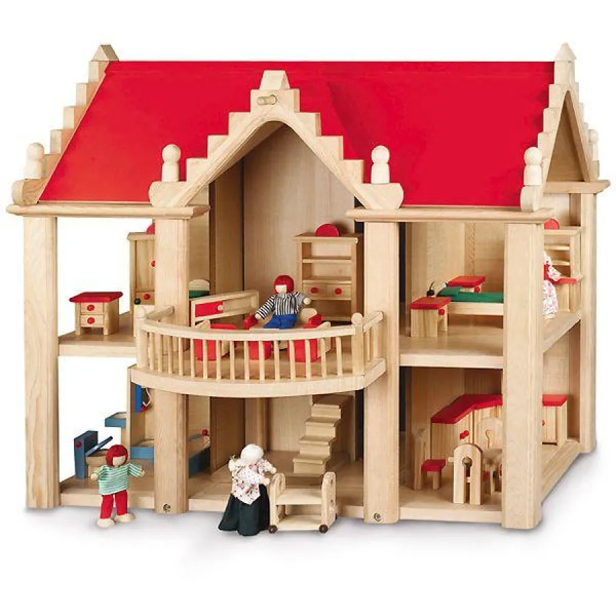 Puppenhaus aus Holz
