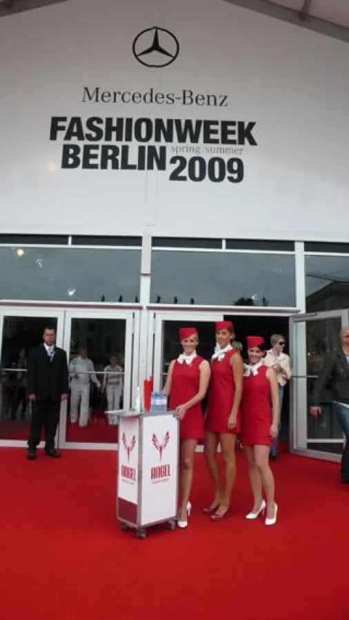 FashionANGELS auf der Mercedes-Benz Fashion Week im Juli 2008